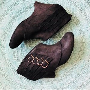 NWOT Demi wedge boot